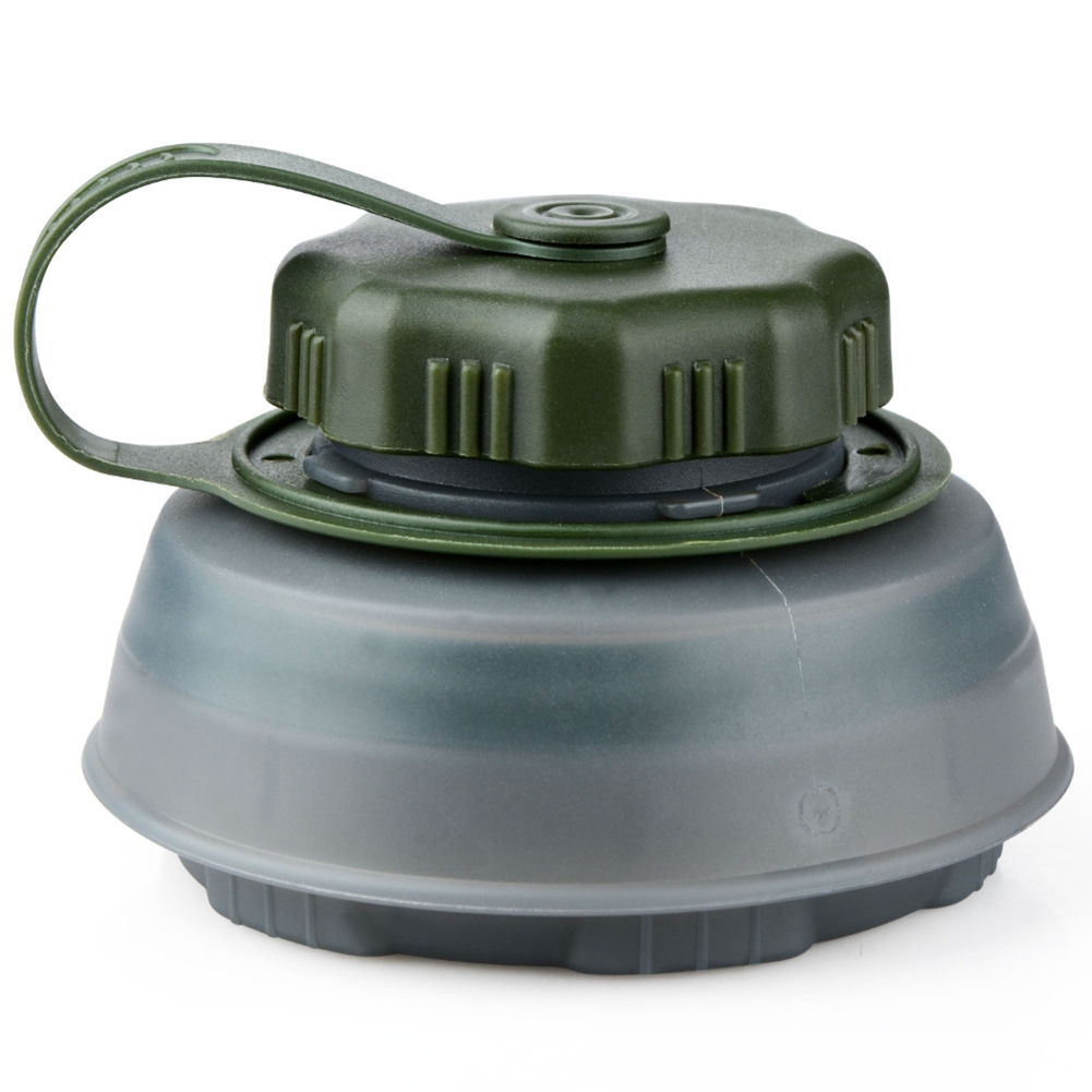 Outdoor Camping Water Tank - 750ml 折りたたみ式 TPU ウォーターボトル 耐久性のある軽量ウォーターケトル キャンプ