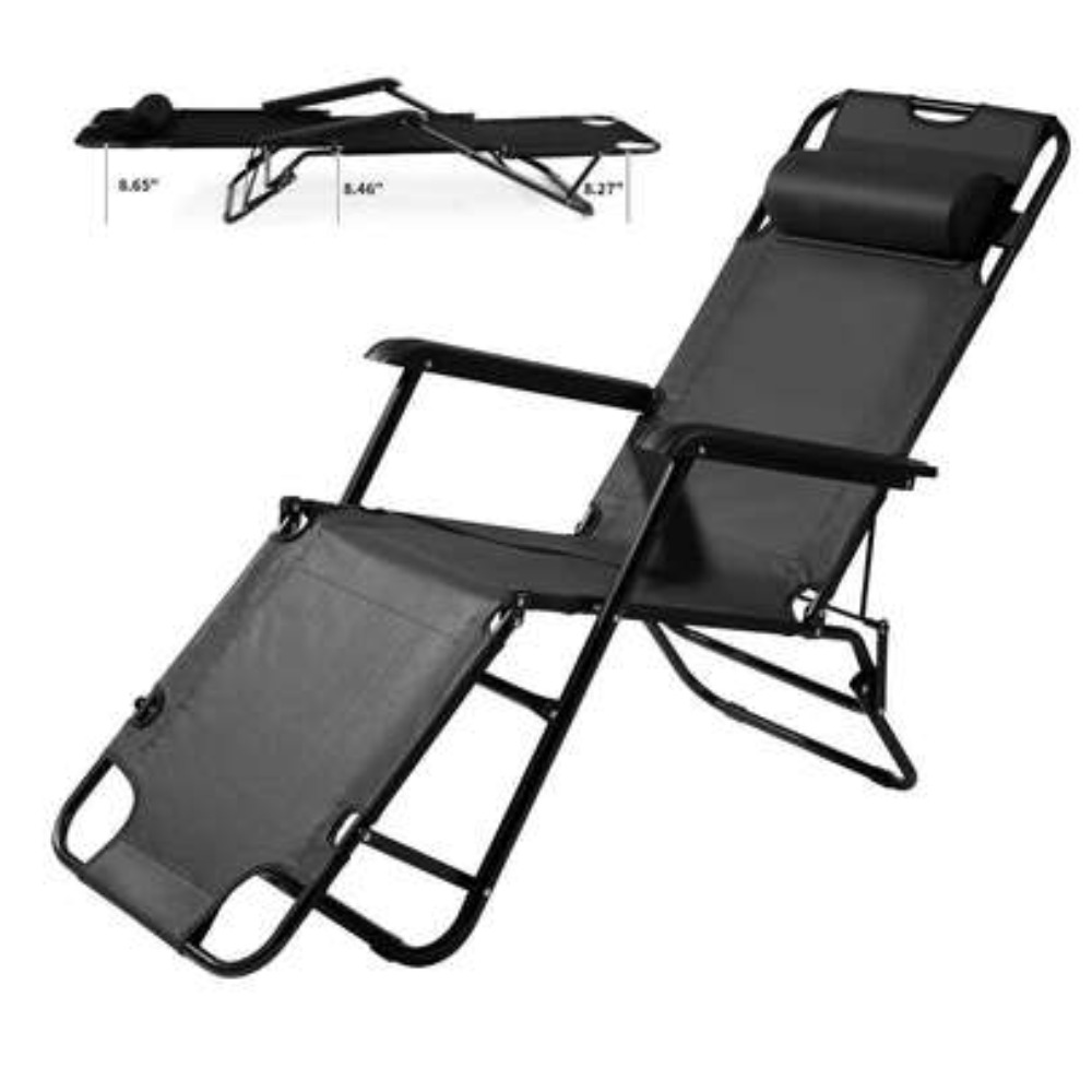 Outdoor Camping Chairs Folding - 頑丈なポータブルキャンプチェア（フットレスト付き）、ビーチやパティオでの使用に適したリクライニングラウンジチェア、調節可能な背もたれと400ポンドの耐荷重を誇る大型折りたたみシート、旅行、釣り、ハイキング、ピクニック、コンサート、テールゲーティングに便利なコンパクトなキャリーバッグ付き