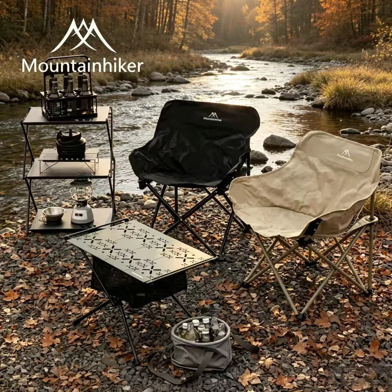 Outdoor Camping Recliner - マウンテンハイカー アウトドア 折りたたみ式 ポータブル リクライナー フィッシング