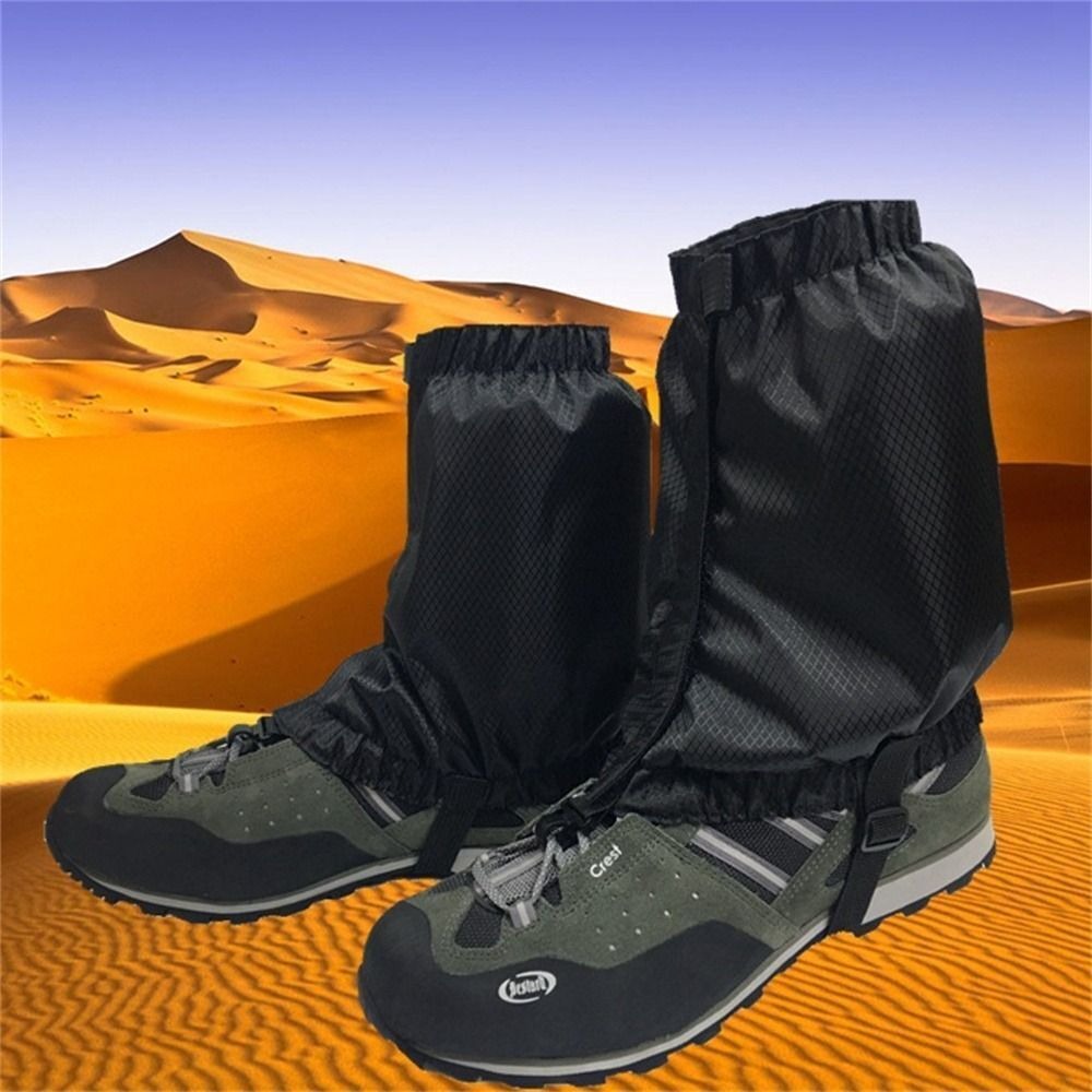 Trekking Gaiters - ポータブル防水レッグカバー オックスフォード生地 通気性レギンスゲイター レッグウォーマー 登山 キャンプ
