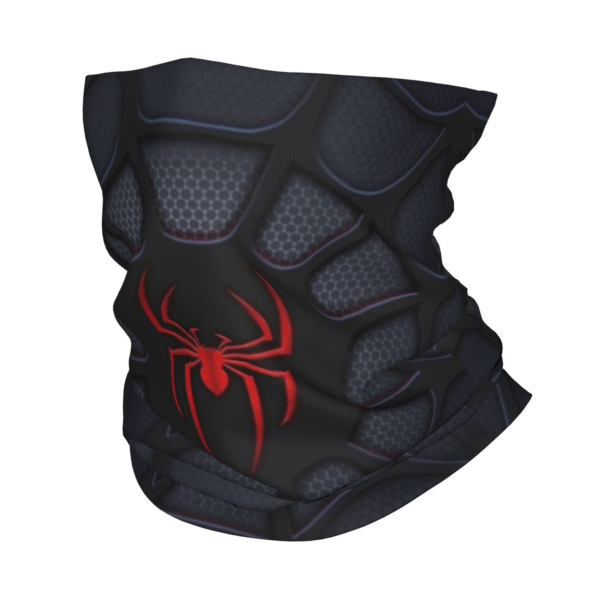 Trekking Gaiters - スパイダー冬用ヘッドバンドネックウォーマー女性男性ハイキングサイクリングチューブスカーフ小さな動物漫画ウェブかわいい顔バンダナゲートル