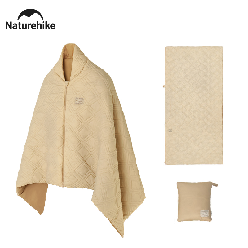 Ultralight Sleeping Bag - Naturehike 屋外加熱ブランケット ウェアラブル ケープ 寝袋 ポンチョ