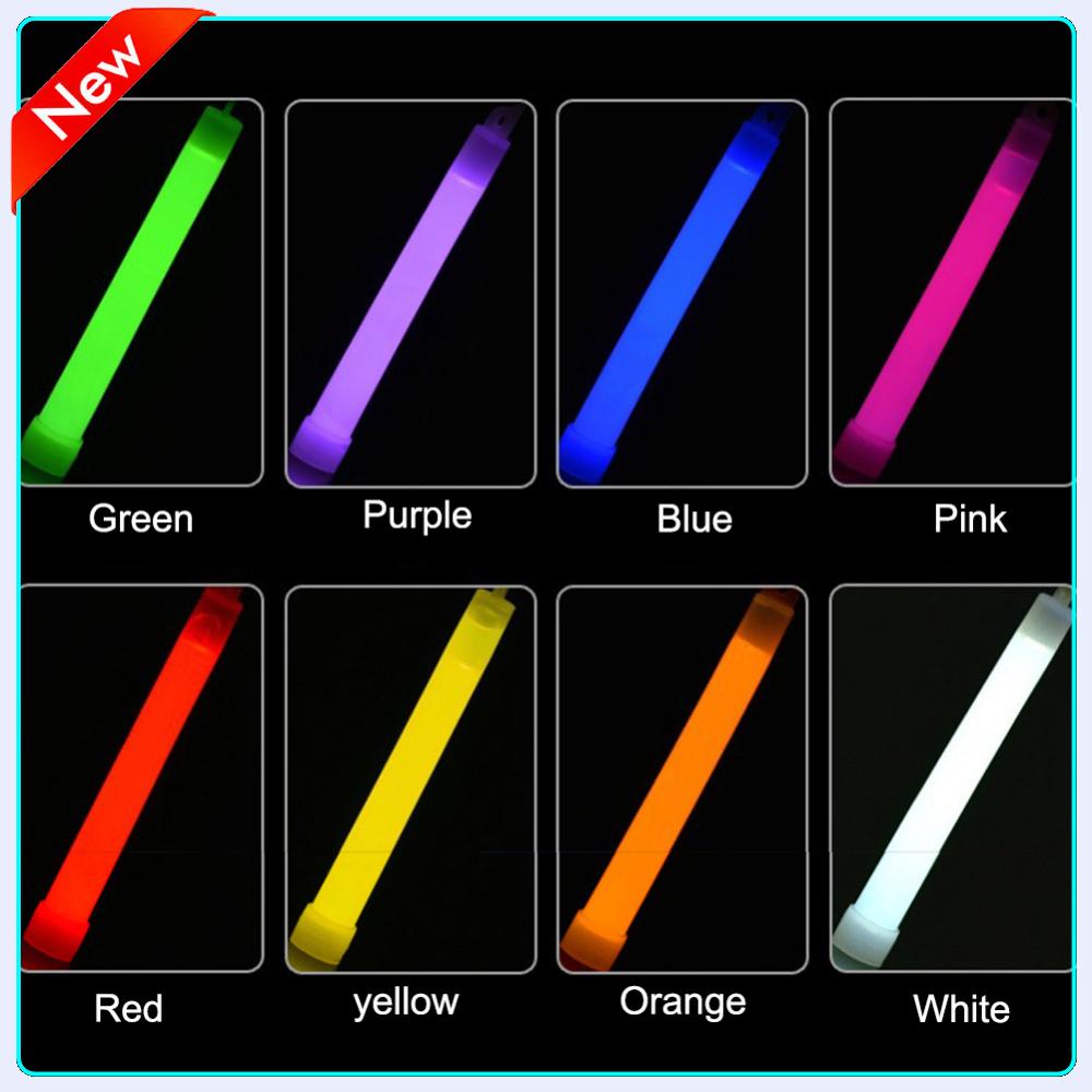 Glow Sticks Survival - 10-50 個グローライトスティック防水コンサートパーティーライトスティックフック付きキャンプハイキングウォーキング SOS ギアサバイバルキット