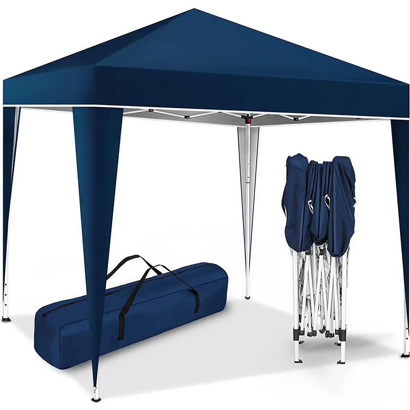 Outdoor Camping Exhibition - 4 コーナー折りたたみテント 3*3 キャンプ展示レジャー屋外ビーチシェードパビリオン 4D オックスフォード布