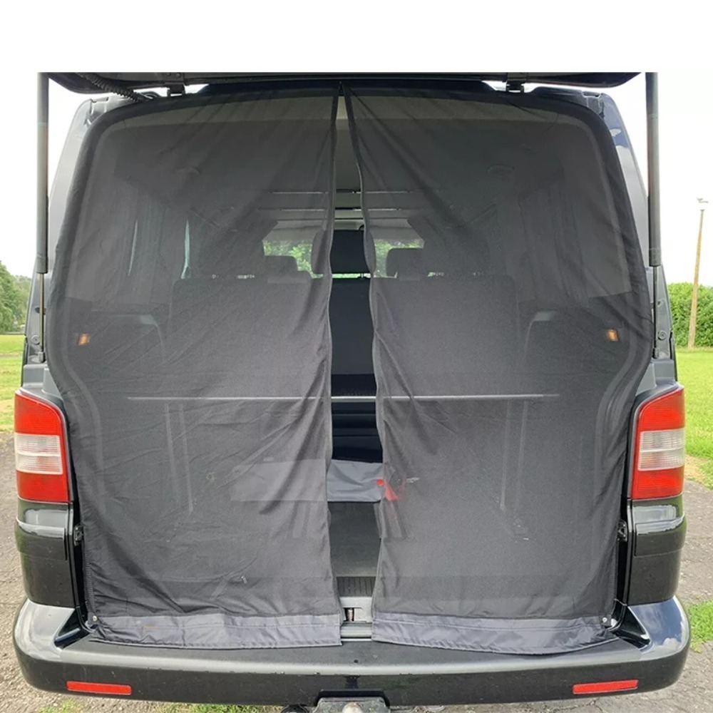 Outdoor Camping Van - テールゲート・バーンドア用蚊帳ネット VW T5 T6 トランスポーター キャンパーバン