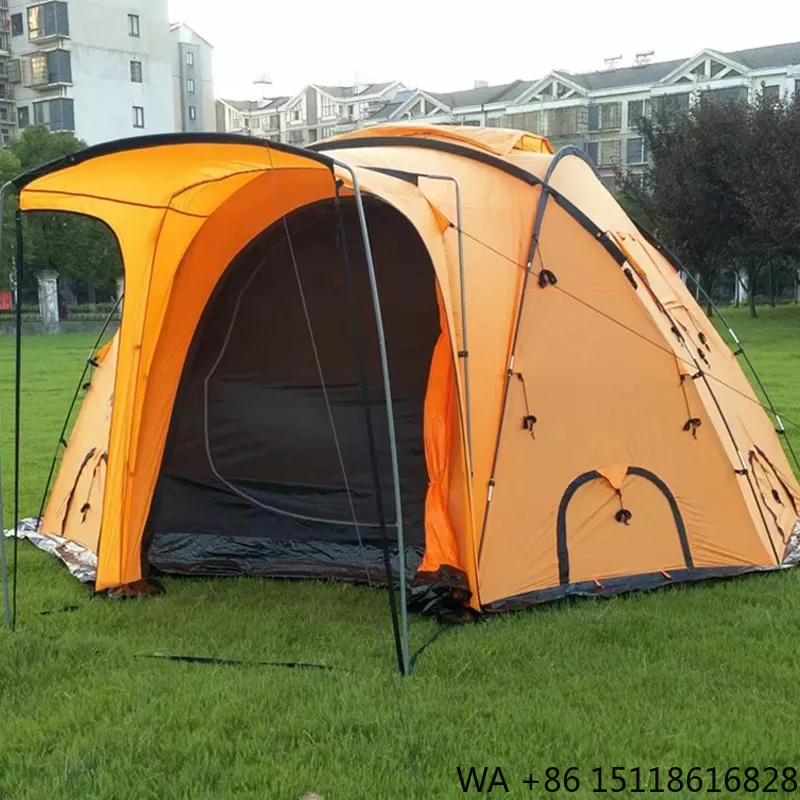 Outdoor Camping Furniture - ファミリーサイズ5～8人用3シーズン防水ダブルレイヤーキャンプテントドームテント