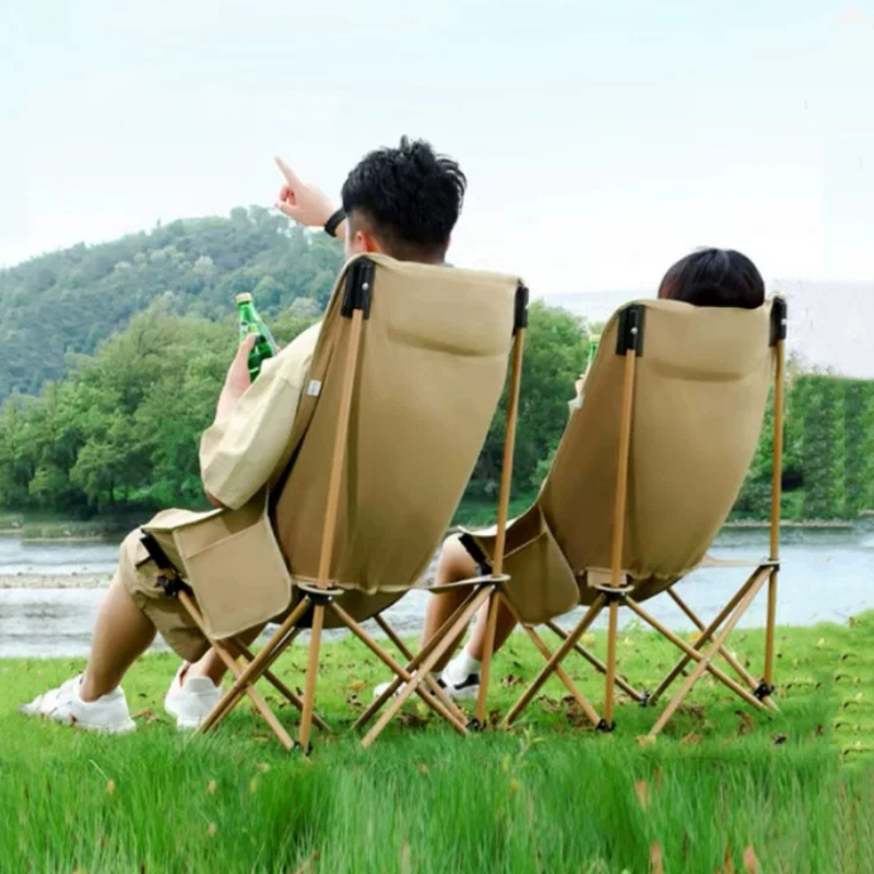 厚みのある屋外折りたたみ椅子、ポータブルムーンキャンプチェア - Outdoor Camping Chairs Folding のレビューと価格