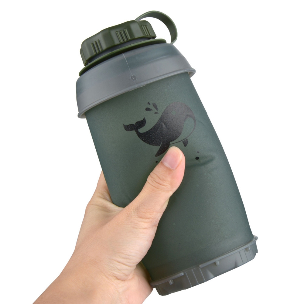 750ml 折りたたみ式 TPU ウォーターボトル 耐久性の - Outdoor Camping Water Tank のレビューと価格
