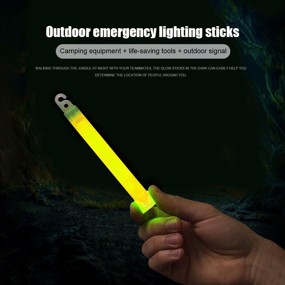 5/10 個 6 インチ光るスティックキャンプ緊急 SOS  - Glow Sticks Survival のレビューと価格