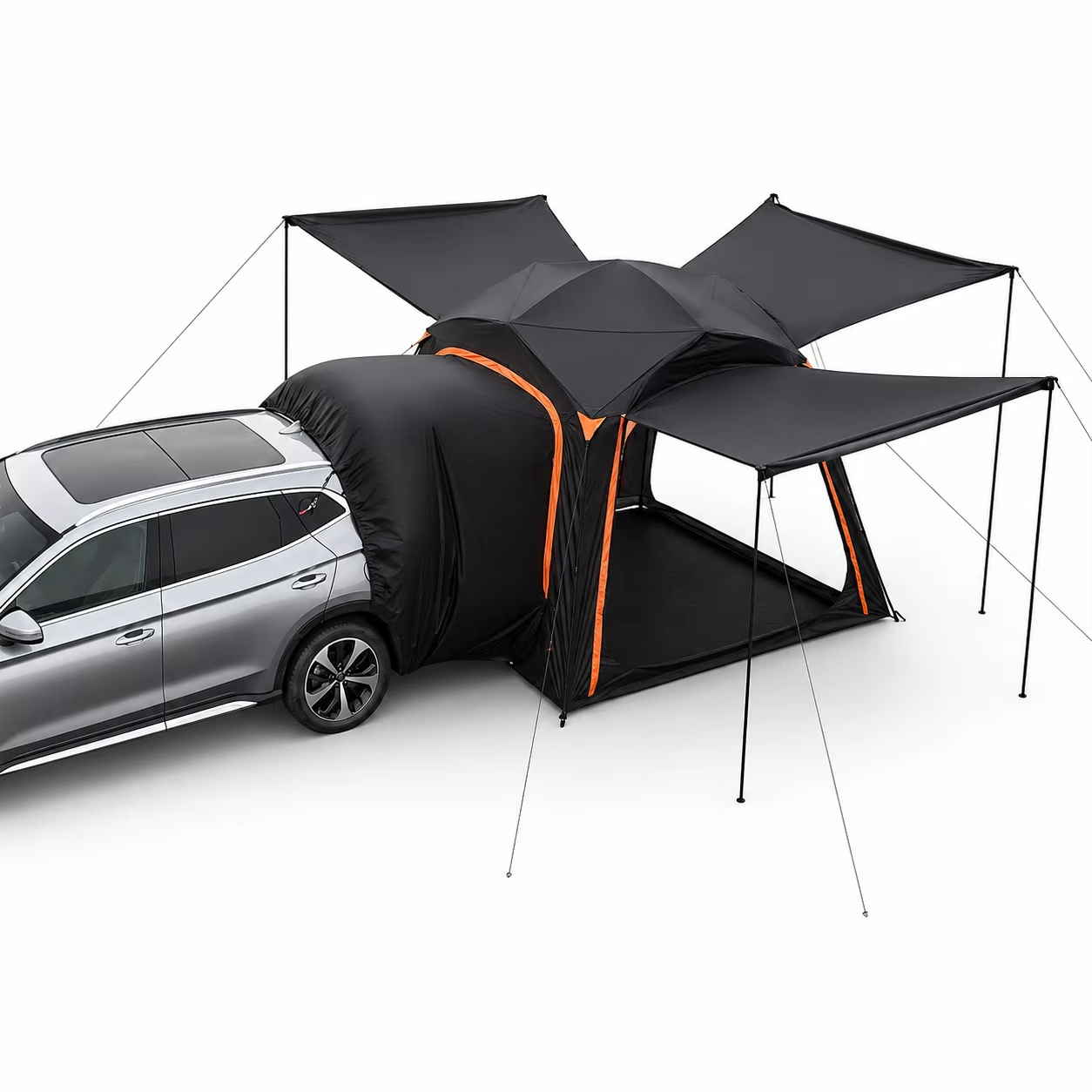ユニバーサルSUVテールリアテント、ワンベッドルーム、防水、 - Outdoor Camping Car Tent のレビューと価格