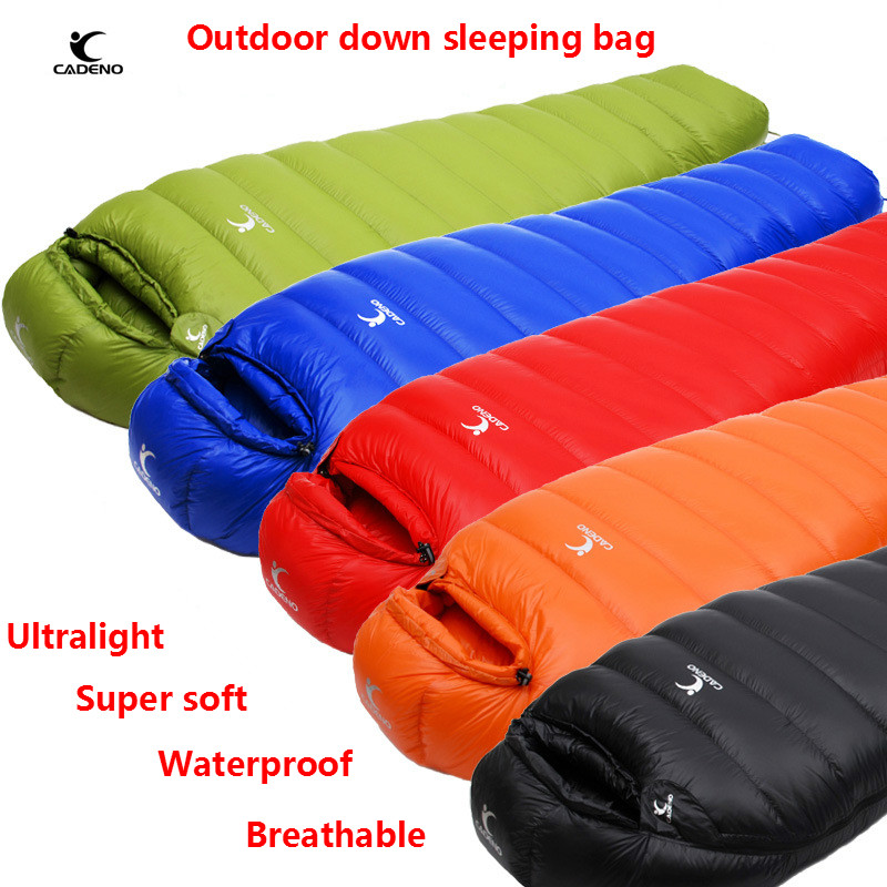 カデノ-超軽量寝袋,ナイロンミイラ,白いアヒル,アウトドア旅 - Ultralight Sleeping Bag のレビューと価格