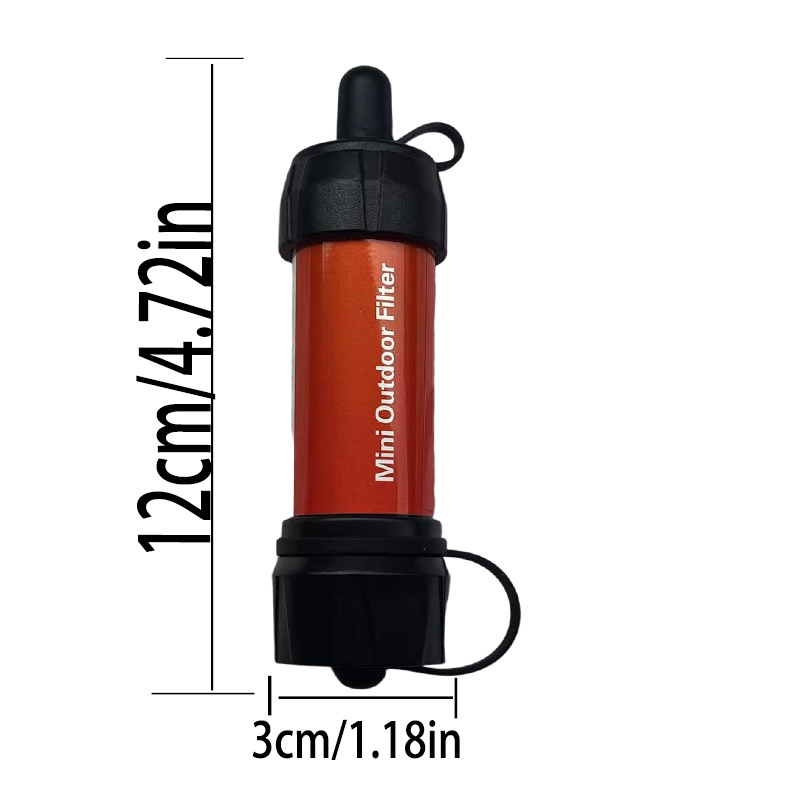 ハイキング用緊急携帯浄水器 - サバイバル、迅速な浄水、天然 - Glow Sticks Survival のレビューと価格