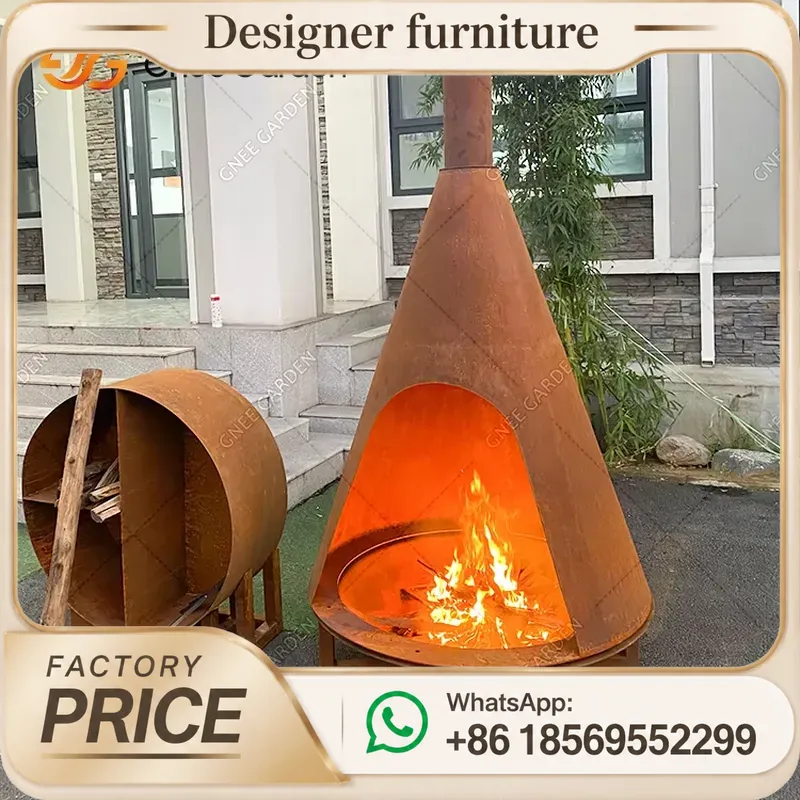煙突付きポータブル木質ペレットストーブ、モダンな暖房器具、ア - Outdoor Camping Furniture のレビューと価格