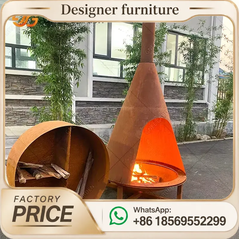 煙突付きポータブル木質ペレットストーブ、モダンな暖房器具、ア - Outdoor Camping Furniture のレビューと価格