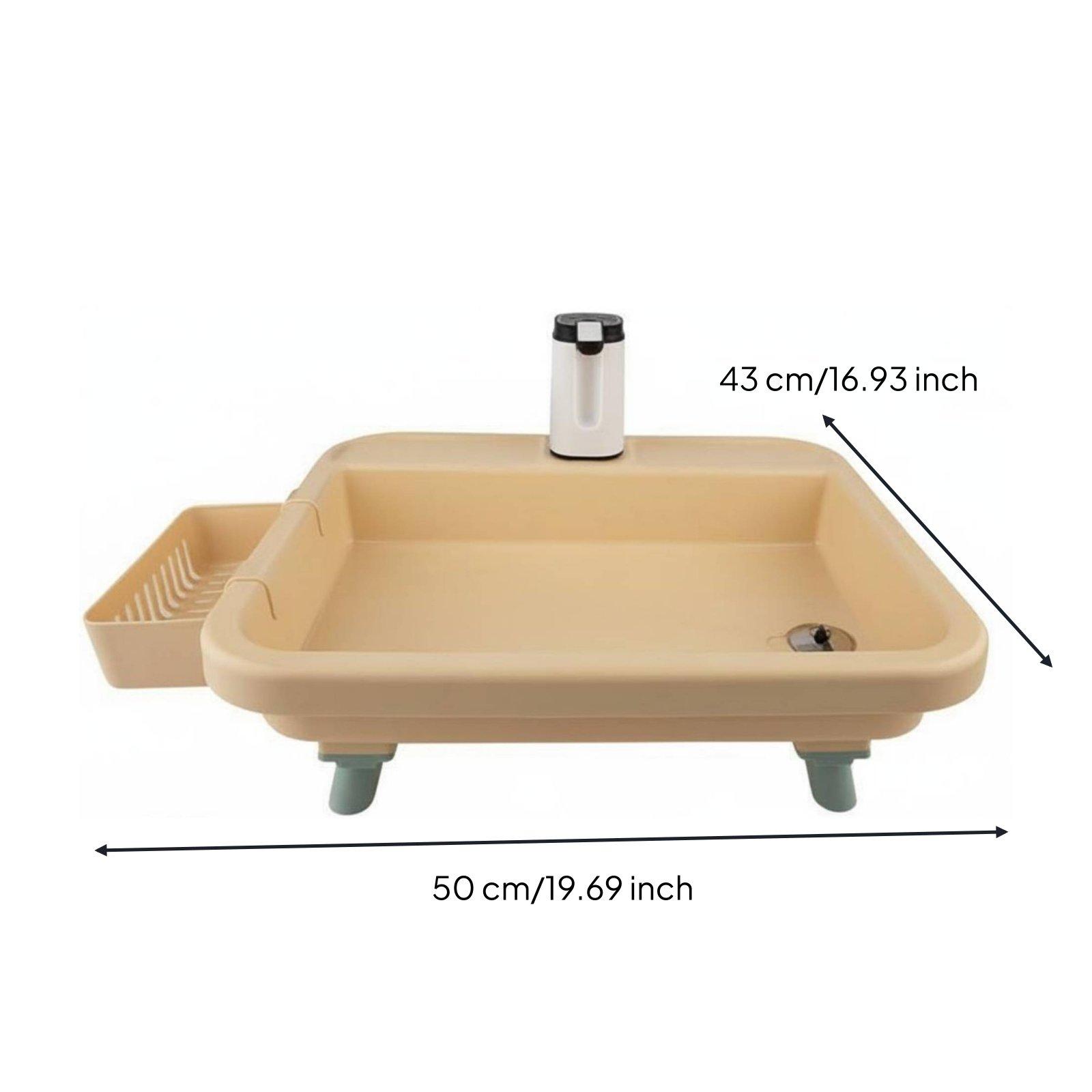 屋外キャンプ用洗面器 ポータブルシンク 電動ウォーターポンプ - Outdoor Camping Kitchen のレビューと価格