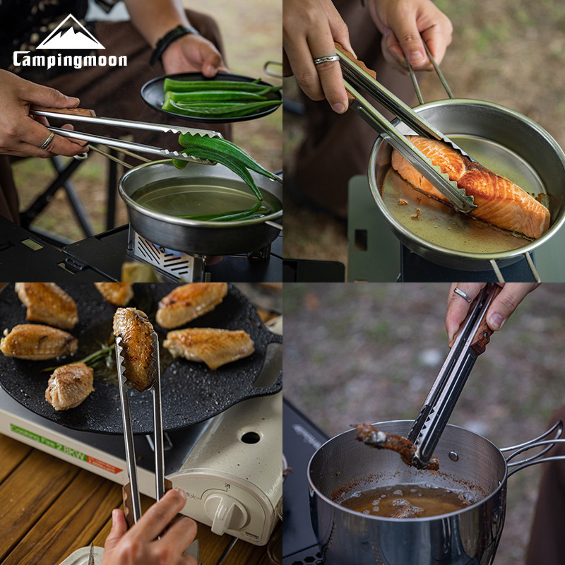 アウトドアキャンプキッチン用品調理器具サービングトングバーベ - Outdoor Camping Kitchen のレビューと価格