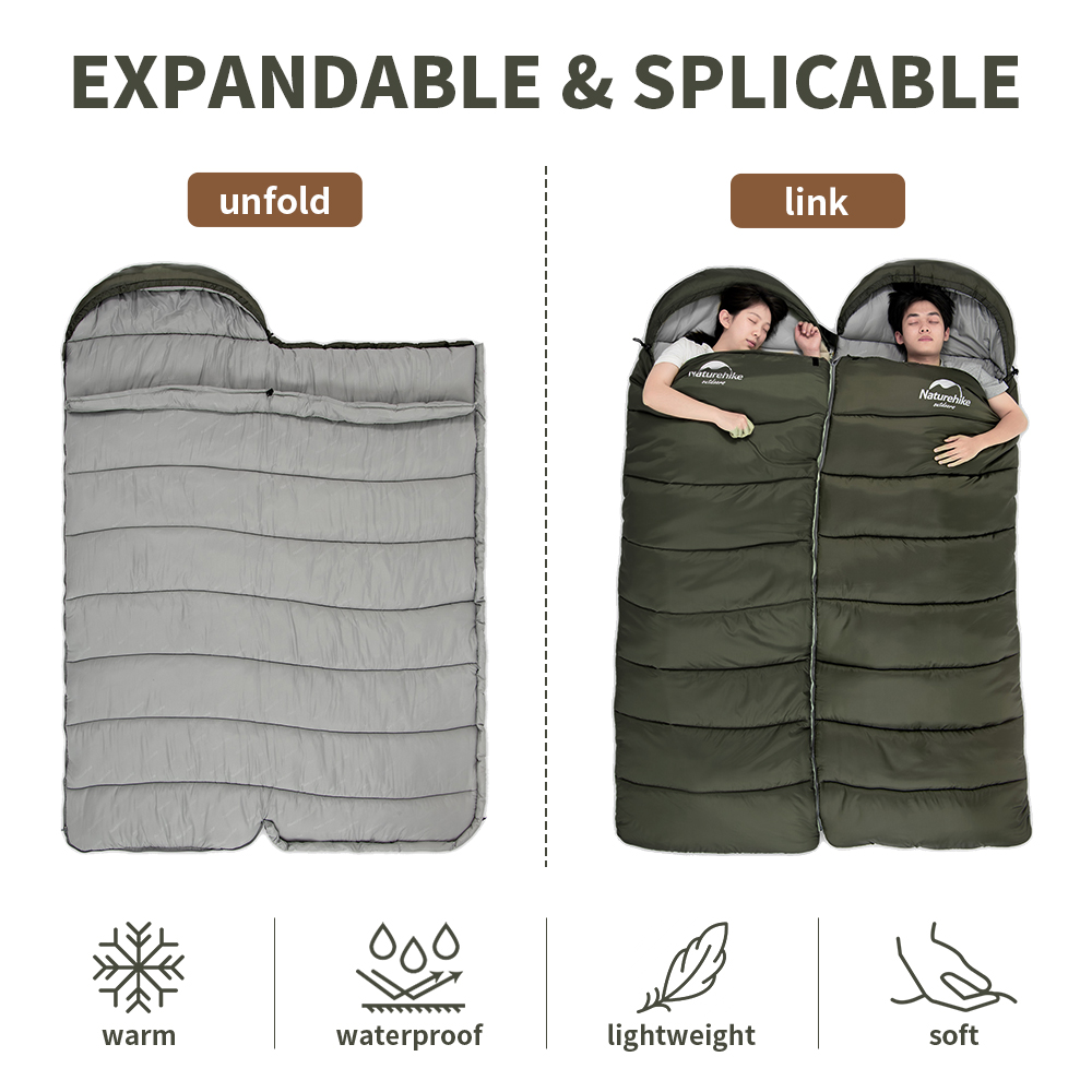 Naturehike-キャンプ用寝袋,超軽量,ポータブル,パ - Ultralight Sleeping Bag のレビューと価格