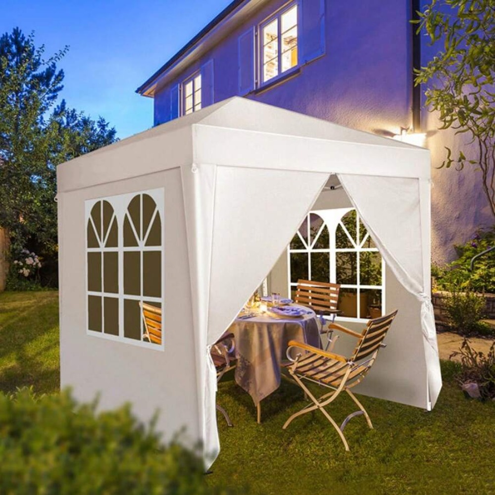 6.5x6.5フィート ポップアップキャノピーテント アウト - Outdoor Camping Gazebo のレビューと価格