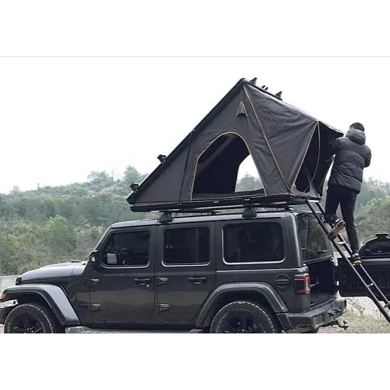 高品質リフトアップ式アルミハードシェルルーフトップテント 四 - Outdoor Camping Van のレビューと価格
