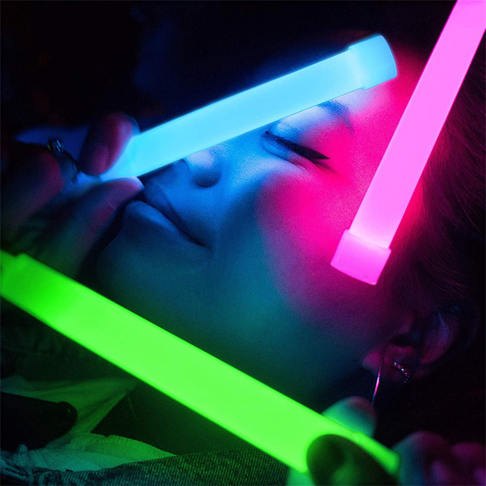フック付きグロー蛍光灯スティック、ハイキング、キャンプ、コン - Glow Sticks Survival のレビューと価格