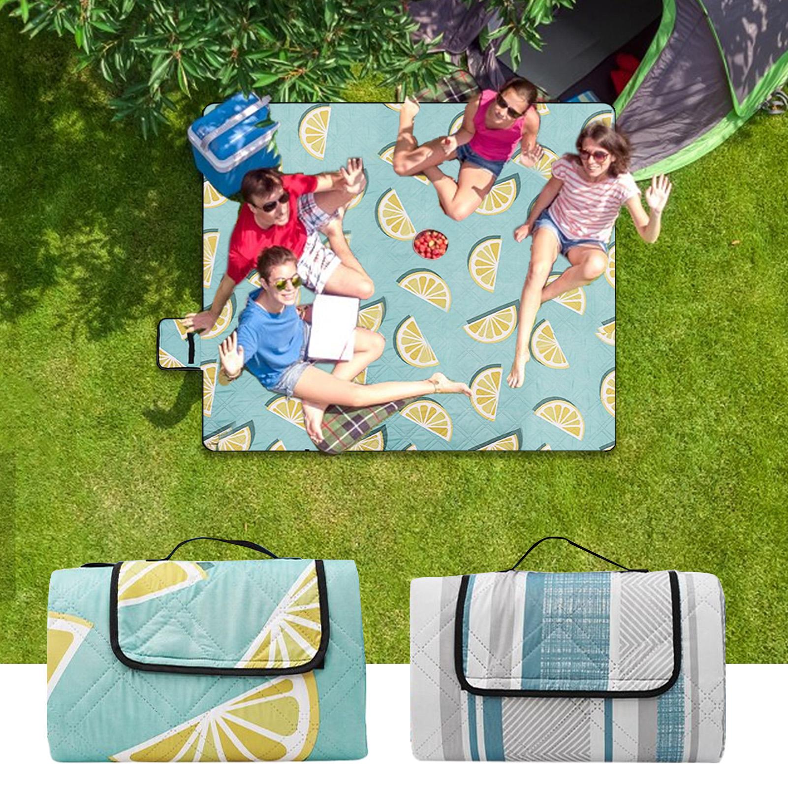 ピクニックブランケット屋外キャンプラグ防水ノンスリップ折りた - Outdoor Camping Decke のレビューと価格