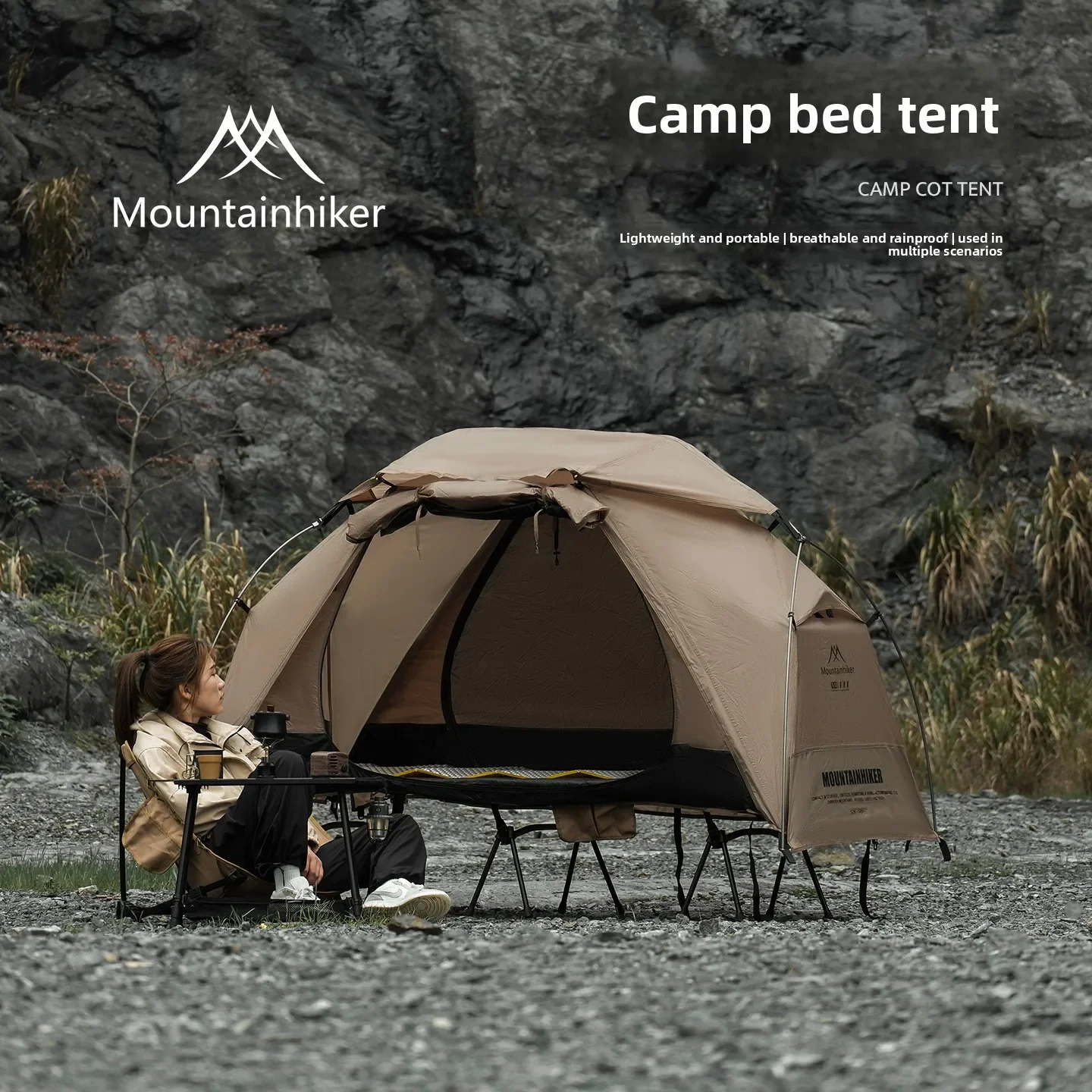 MOUNTAINHIKER アウトドアキャンプベッドテント家 - Outdoor Camping Gazebo のレビューと価格