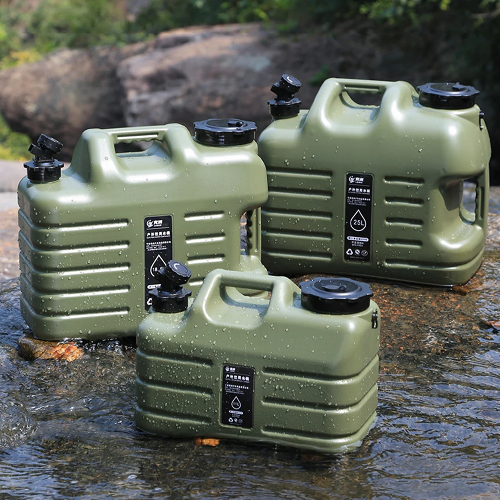大容量ポータブルカーウォーターバケツ、キャンプコンテナ、屋外 - Outdoor Camping Water Tank のレビューと価格