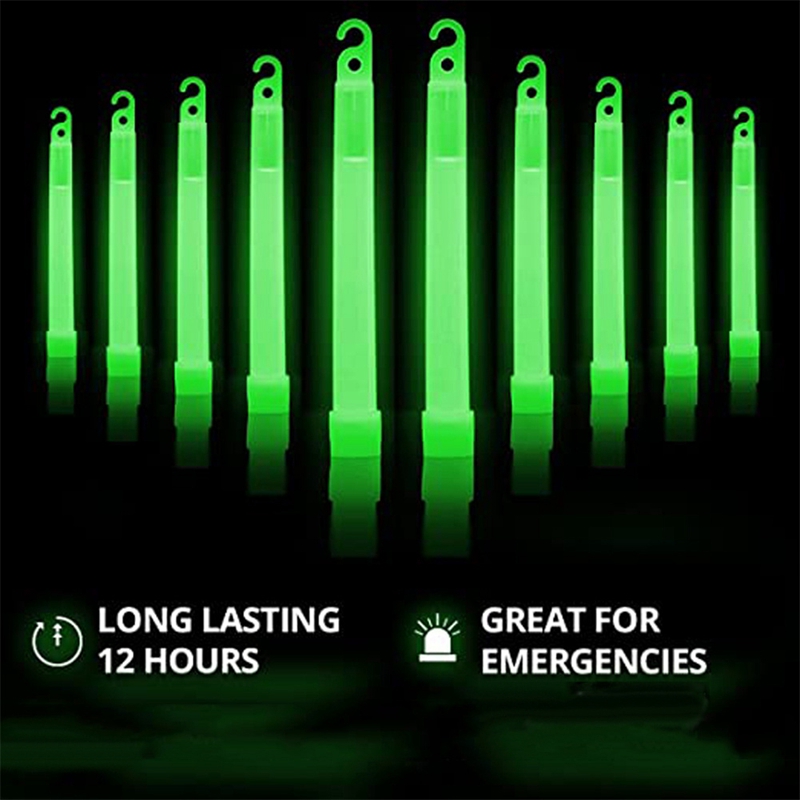 10個入りサバイバルキット 光るスティック 緊急ライトスティ - Glow Sticks Survival のレビューと価格