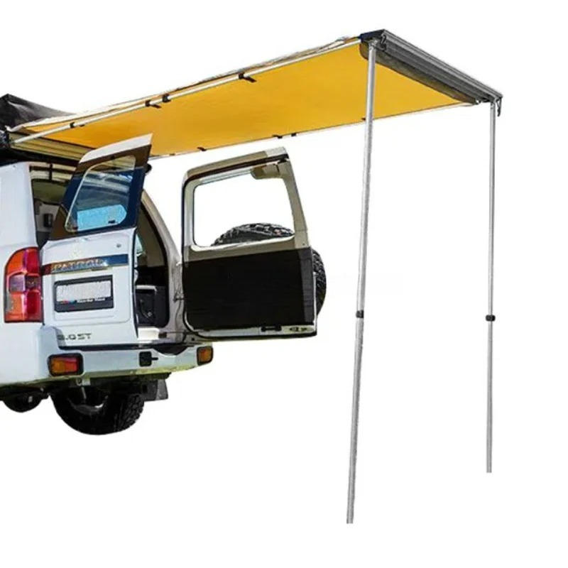 カスタムロゴ入り日よけカーオーニングサイド屋外防水キャンプキ - Outdoor Camping Van のレビューと価格