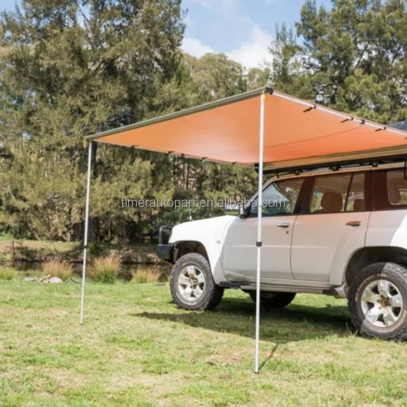 カスタムロゴ入り日よけカーオーニングサイド屋外防水キャンプキ - Outdoor Camping Van のレビューと価格
