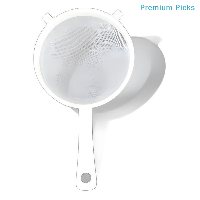 携帯用ハンドヘルドプラスチック製粉ふるい、再利用可能な細かい - Outdoor Camping Kitchen のレビューと価格