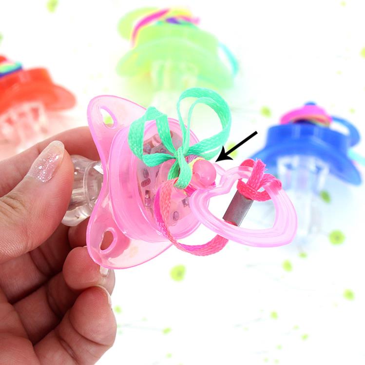 500 個 LED 点滅おしゃぶりホイッスルフラッシュグロー - Glow Sticks Survival のレビューと価格