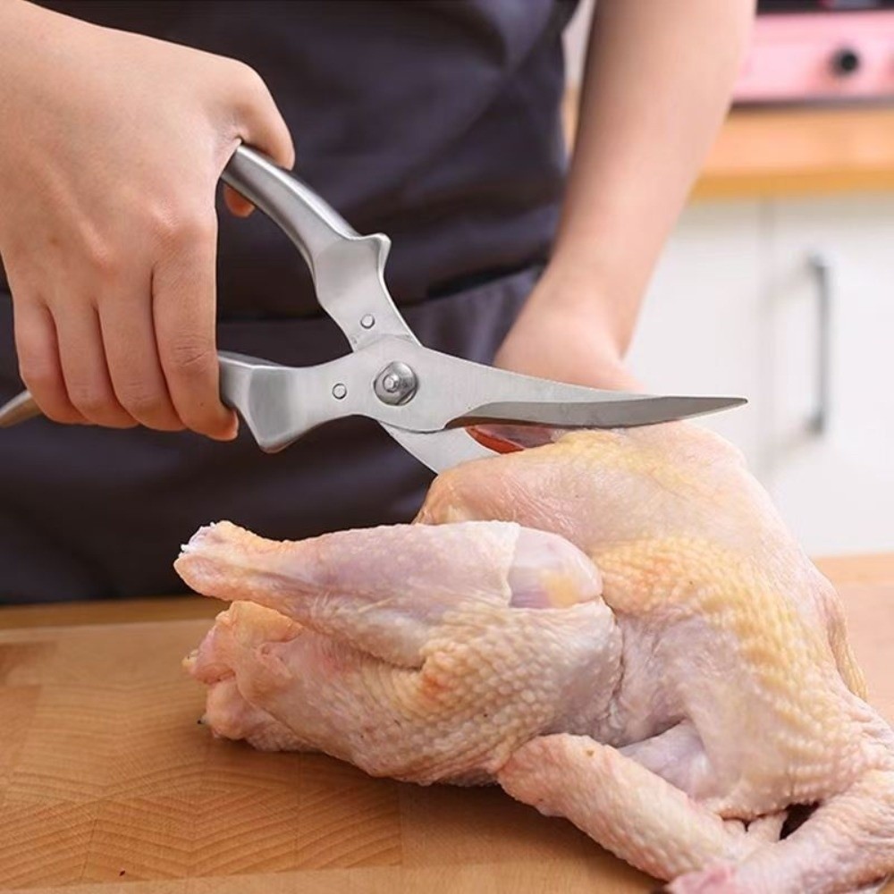 ステンレス製キッチンハサミ 鋭利で人間工学に基づいた鶏骨ハサ - Outdoor Camping Kitchen のレビューと価格