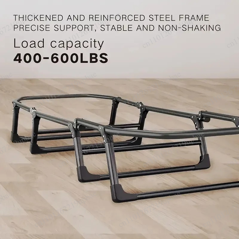 ポータブル折りたたみ式スリーピングベッド、頑丈なキャンプチェ - Outdoor Camping Chairs Folding のレビューと価格