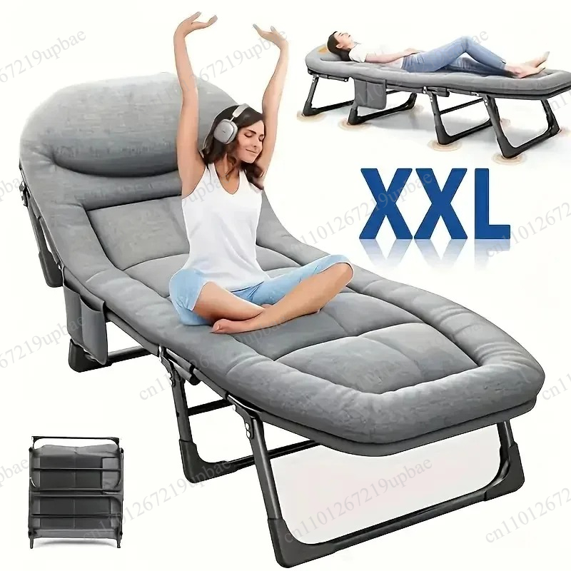 ポータブル折りたたみ式スリーピングベッド、頑丈なキャンプチェ - Outdoor Camping Chairs Folding のレビューと価格