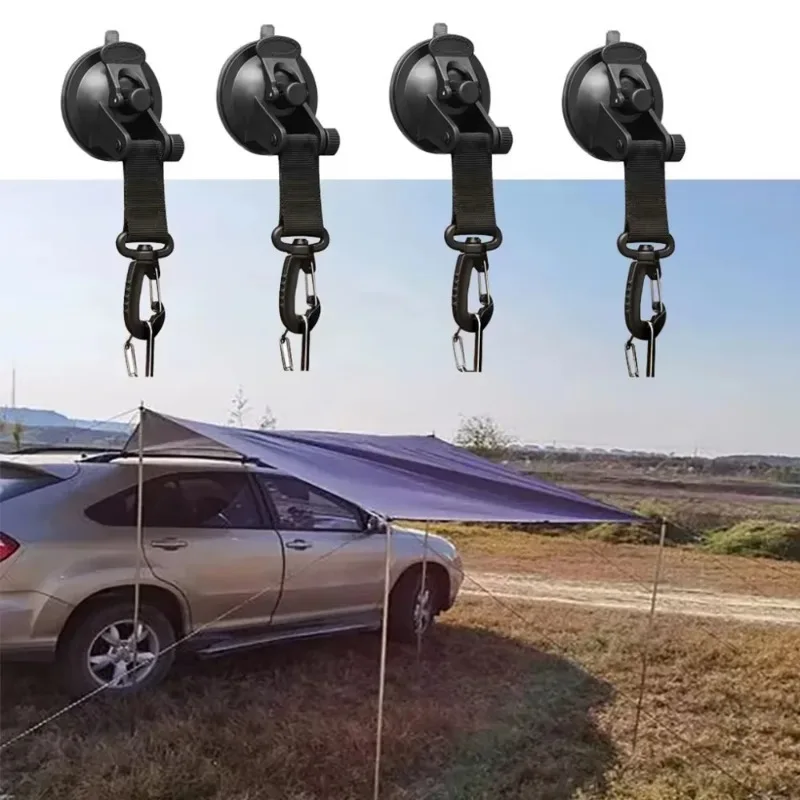 屋外キャンプ車のテント吸盤バックルポータブル吸盤フックテント - Outdoor Camping Gazebo のレビューと価格