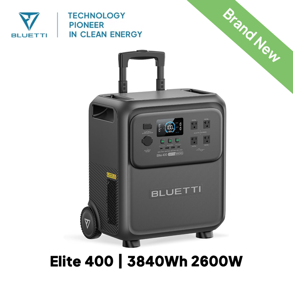 BLUETTI Elite 400 2600W 3840Wh - Outdoor Camping Van のレビューと価格