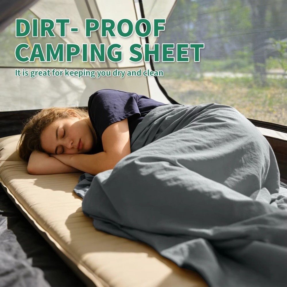 ポータブル寝袋インナーライナー シングルサイズ ナイロン素材 - Ultralight Sleeping Bag のレビューと価格
