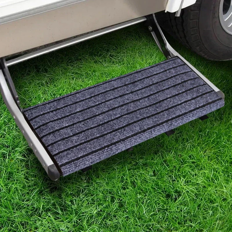 屋外キャラバンステップドアマットRVステップ階段カーペットヘ - Outdoor Camping Van のレビューと価格