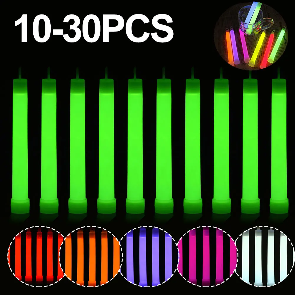 30 個グローライトスティック防水軍事コンサートパーティーラ - Glow Sticks Survival のレビューと価格