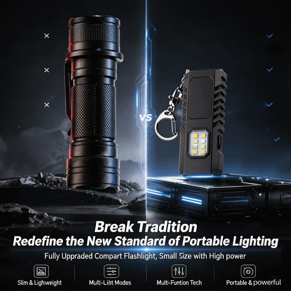 多機能USB充電式キーチェーン懐中電灯 ミニCOB作業灯 E - Outdoor Camping Lighting のレビューと価格