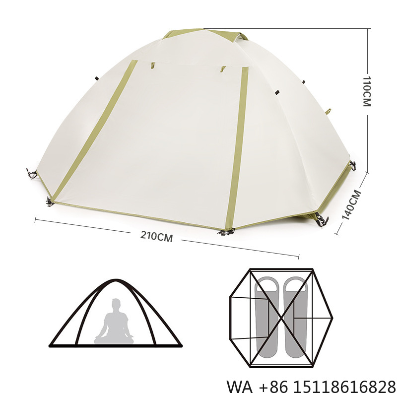 ハイキング、登山、トレッキング、キャンプ用テント、二層構造、 - Outdoor Camping Furniture のレビューと価格