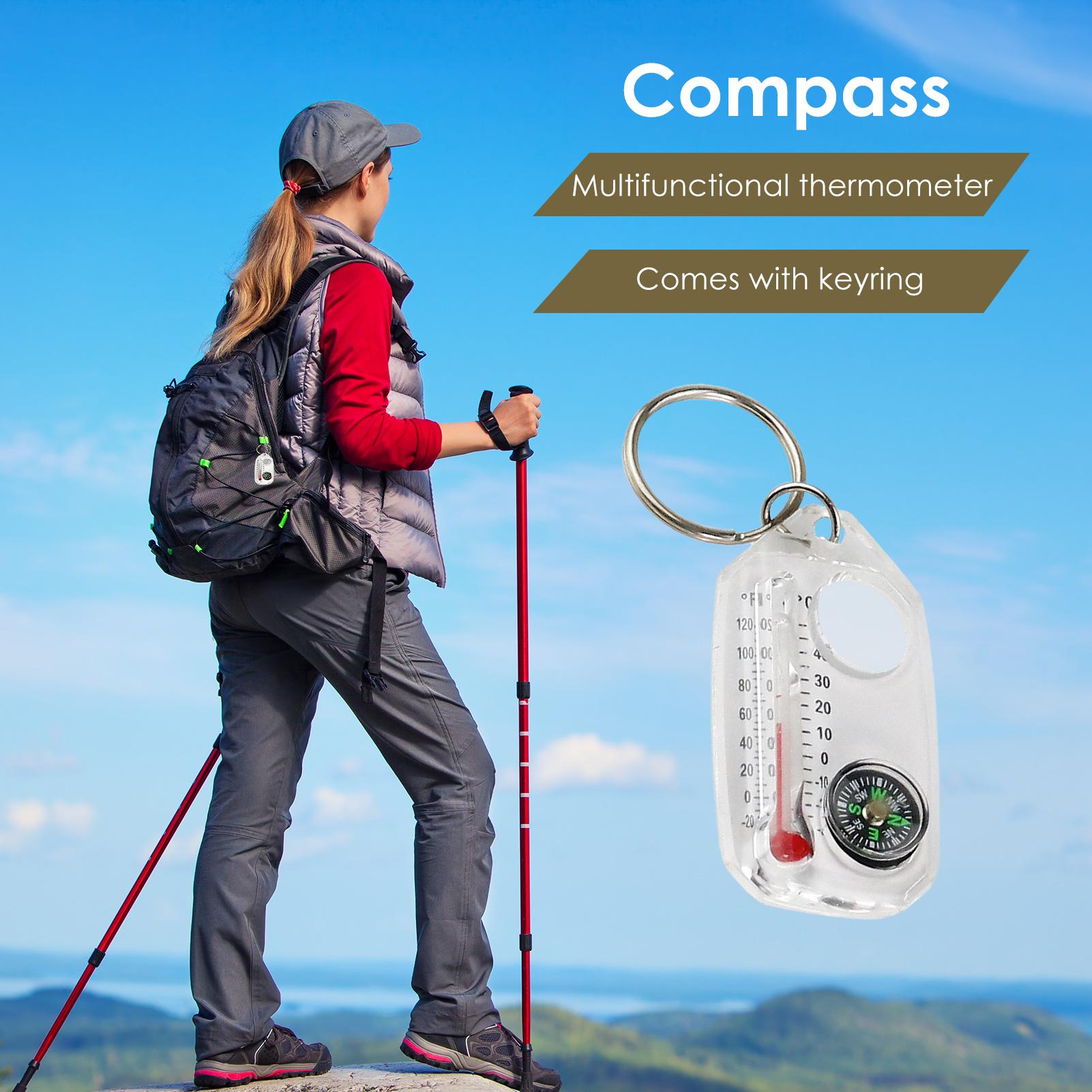 アウトドアコンパスキーホルダー アウトドア方向指示器 コンパ - Outdoor Camping Direct のレビューと価格