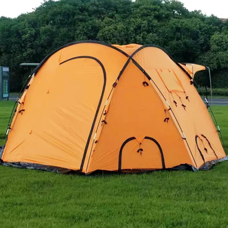 ファミリーサイズ5～8人用3シーズン防水ダブルレイヤーキャン - Outdoor Camping Furniture のレビューと価格